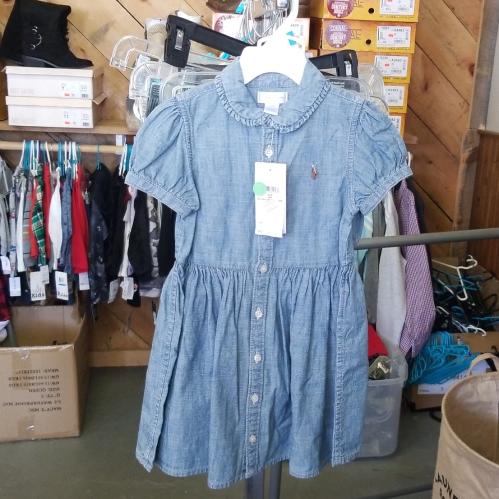 Nwt girls dress ralph lauren sz 24 months